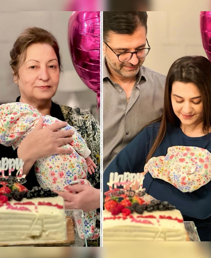 Urwa Hocane And Farhan Saeed Celebrate Daughter Aara's First Month