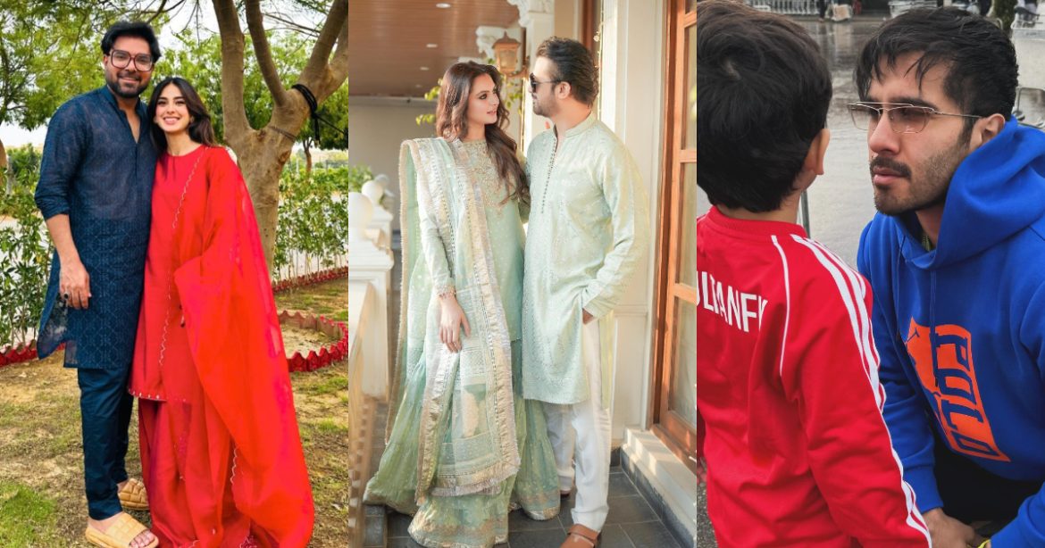 Pakistani Celebrities On Eid Ul Fitr 2024- Day 3
