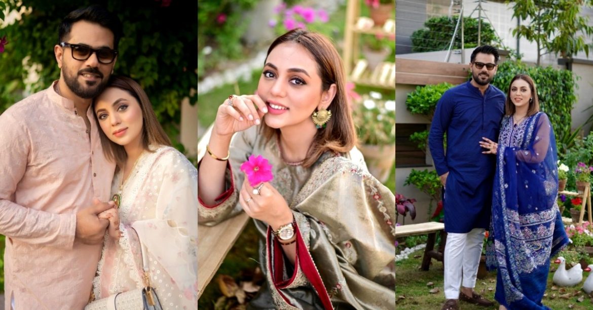 Maryam Noor’s Stunning Pictures With Husband From Eid Ul Fitr