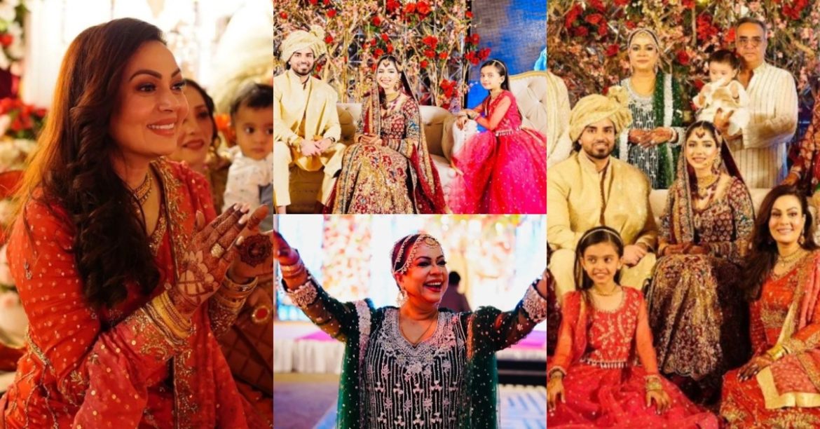 Sadia Imam’s New Family Pictures From Niece’s Barat Event