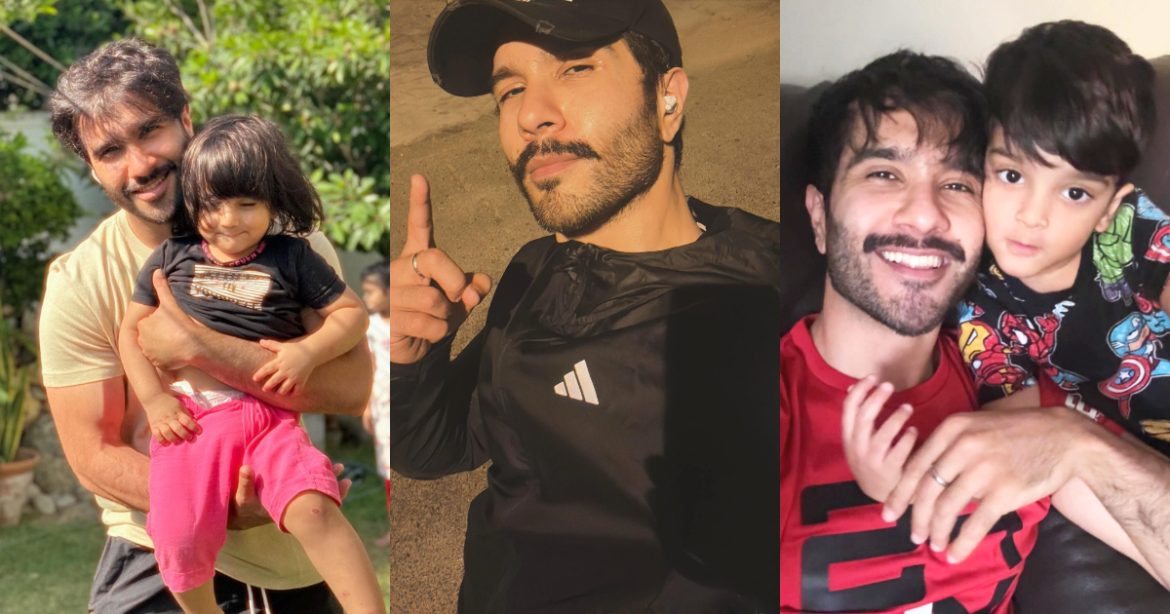 Feroze Khan’s Beautiful Clicks With His Daughter And Son