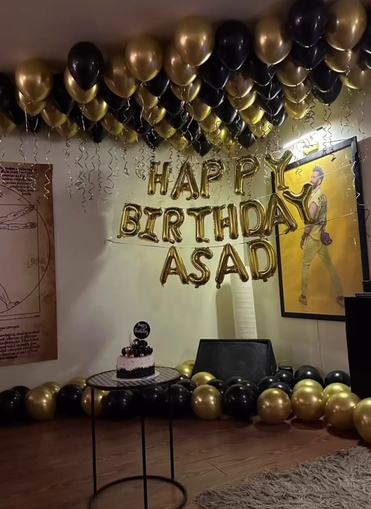 Asad Siddiqui Celebrates Birthday With Family And Friends