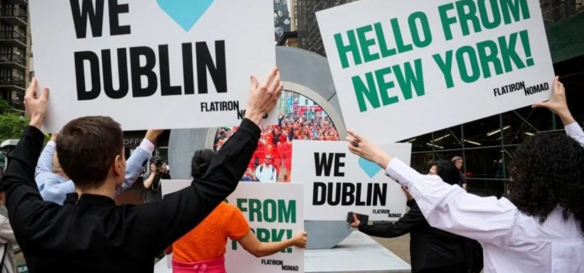 The New York-Dublin Portal Faces Temporary Closure