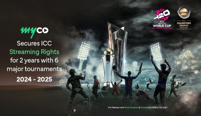 “myco-secures-2-year-deal-for-6-icc-tournaments-in-pakistan,-teams-up-with-willow-tv-in-north-america”