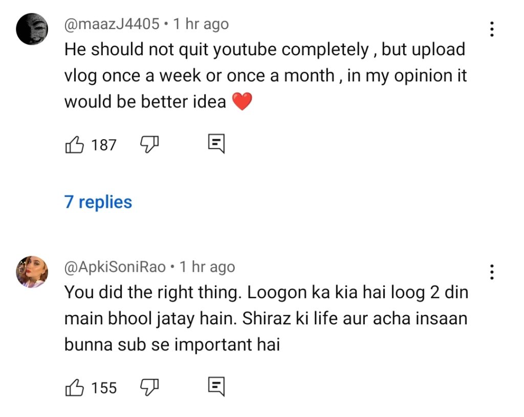 Why Did Shiraz Quit Vlogging