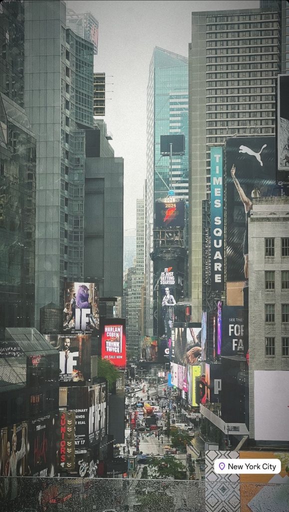 Sana Javed and Shoaib Malik Enjoying Honeymoon in New York