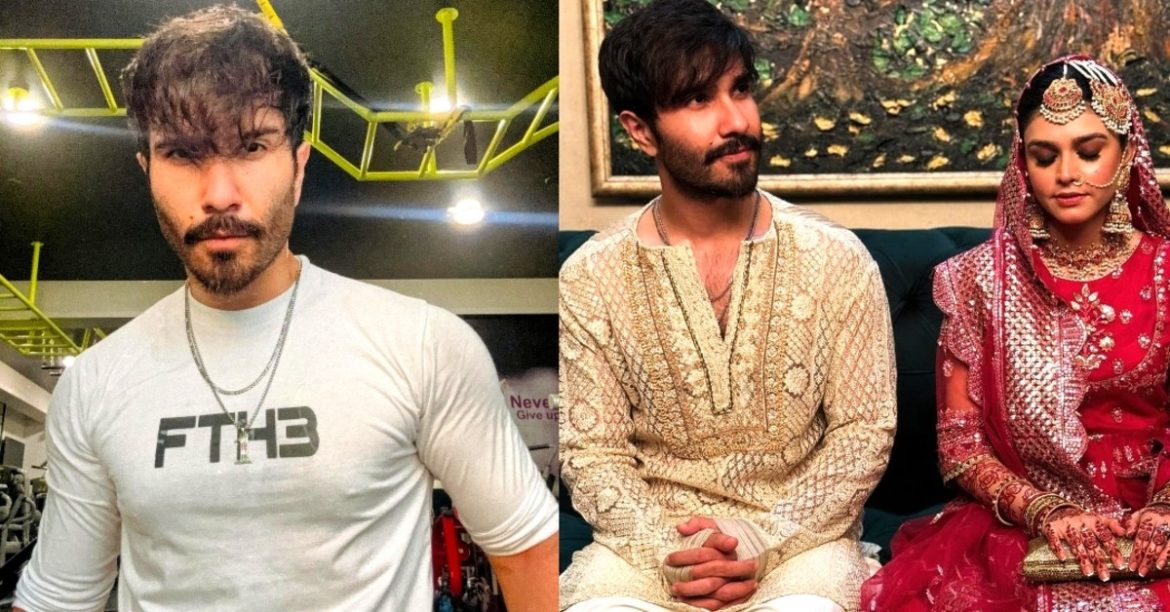 Feroze Khan Shares Wedding Picture