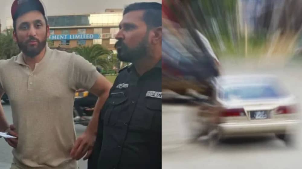 Need for Speed: Salman Ali Agha Caught Driving Illegal Luxury Car