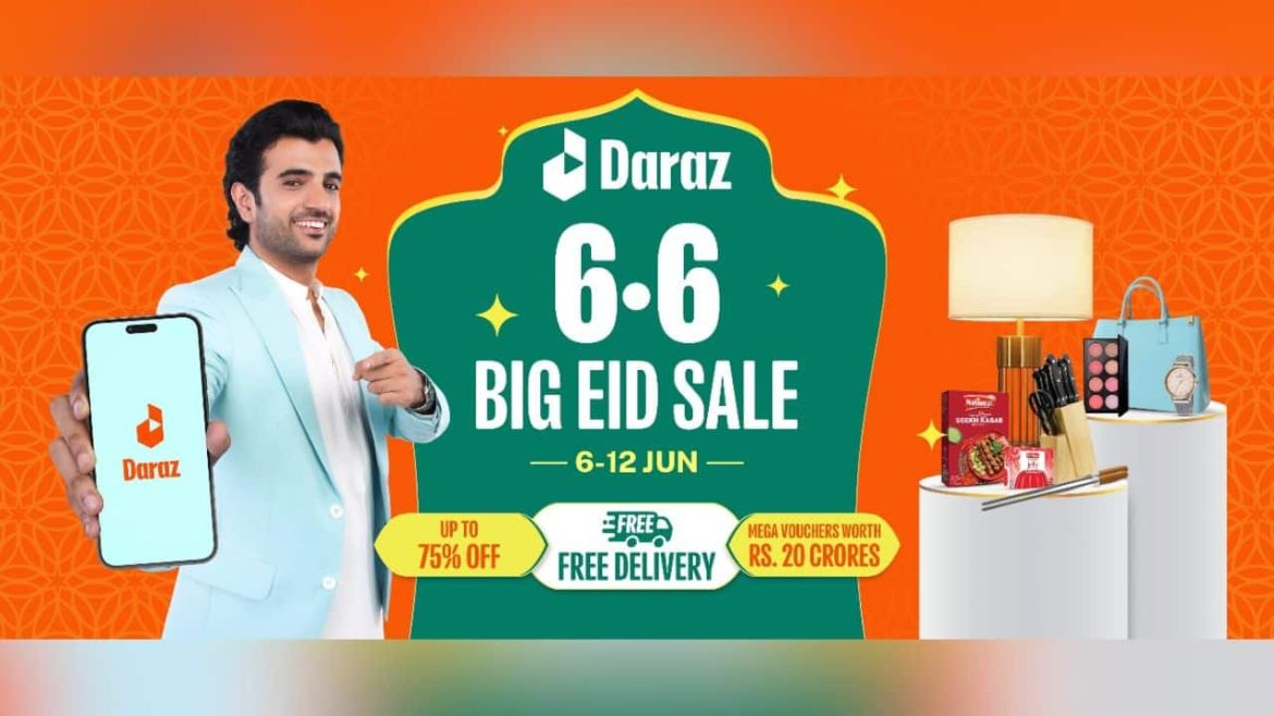 Daraz Adds on to the Celebrations with Its Spectacular “6.6 Big Eid Sale”
