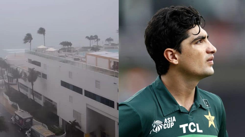 Naseem Shah Shares Picture Of Storms in Florida Ahead Of Pakistan Vs Ireland Match In 2024 T20 World Cup