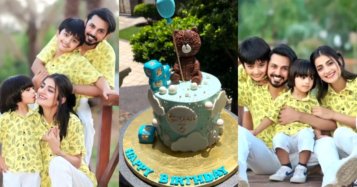 Bilal Qureshi & Uroosa Qureshi Celebrate Son Roman’s 3rd Birthday