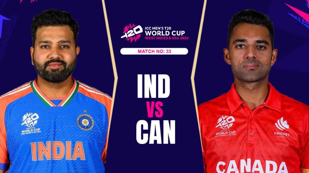 India vs Canada 2024 T20 World Cup Live Streaming: Where to Watch Free India vs Canada on TV and Online in Pakistan