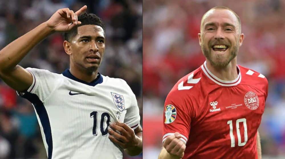 Euros 2024 Live Streaming: How to Watch England Vs Denmark Euros 2024 Match in Pakistan?