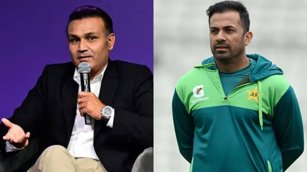 Virendar Sehwag Criticizes Wahab Riaz for Favouritism in Player Selections