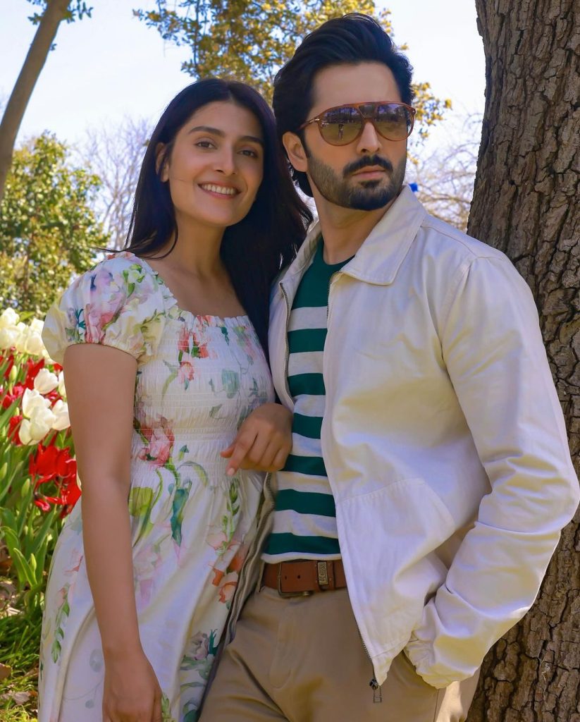 Ayeza Khan And Danish Taimoor Latest Beautiful Clicks