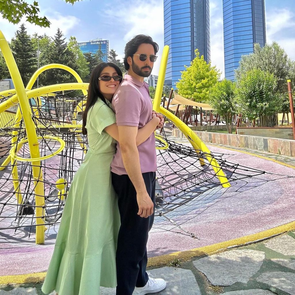 Ayeza Khan And Danish Taimoor Latest Beautiful Clicks