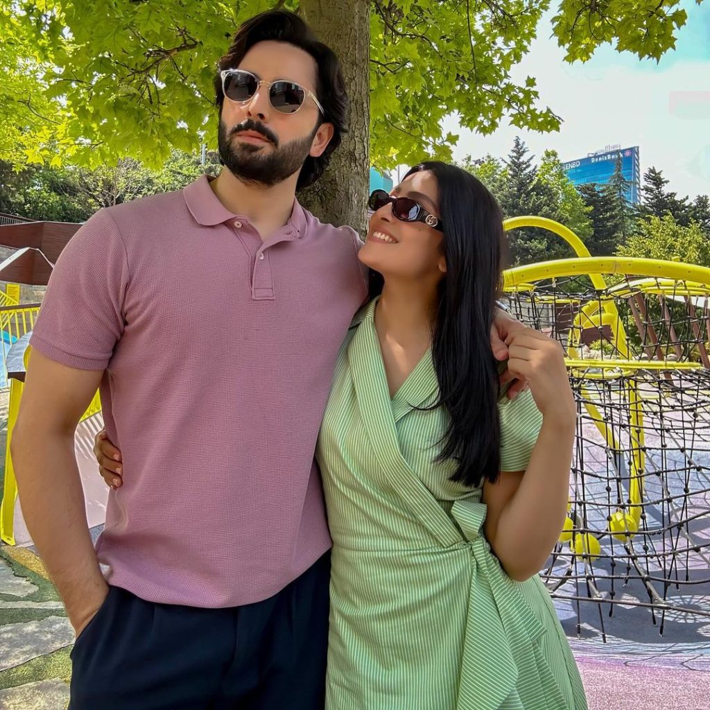 Ayeza Khan And Danish Taimoor Latest Beautiful Clicks