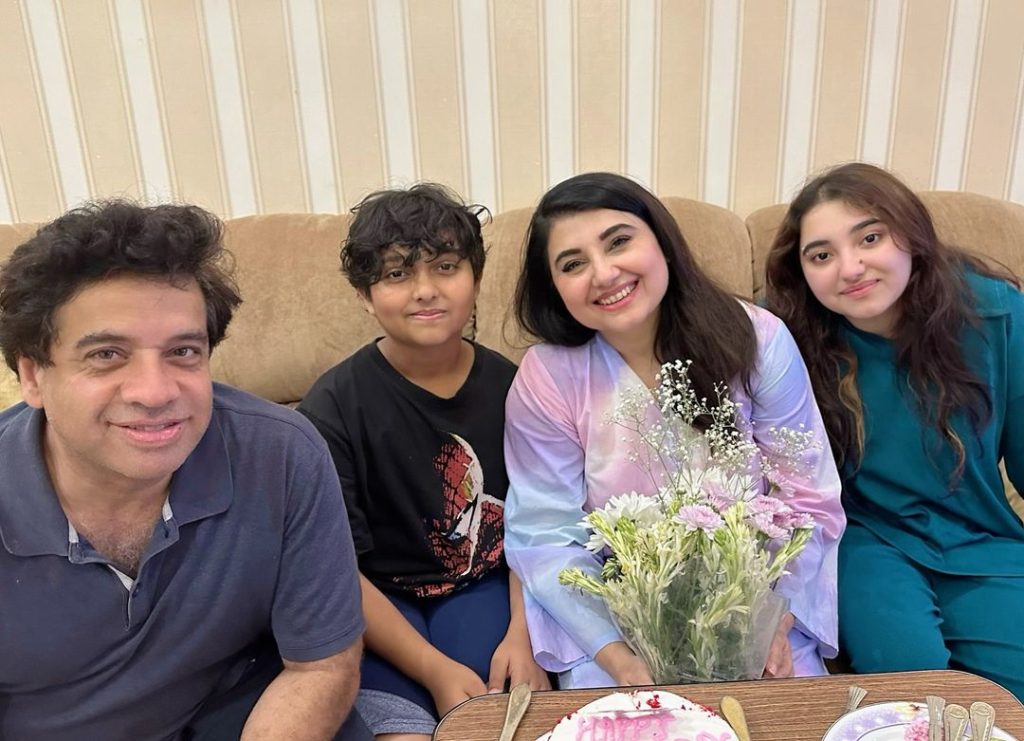 Javeria Saud Celebrates Birthday At Midnight With Family And Friends