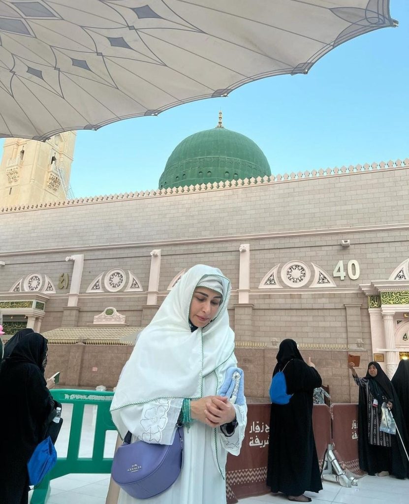 Reema Khan In Madinah Before Hajj 2024