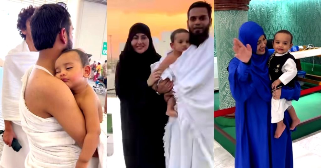 Cutest Video of Sana Khan’s Son Tariq Jamil From Hajj Journey