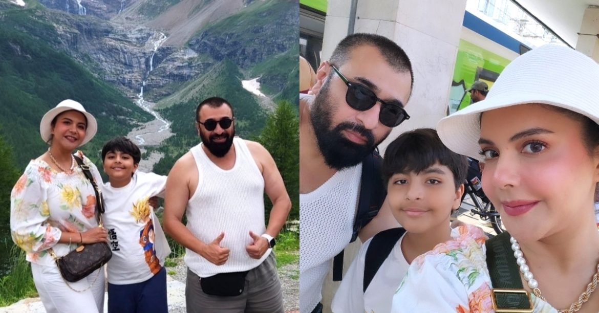 Nida Yasir & Yasir Nawaz’s New Adorable Family Clicks from Switzerland