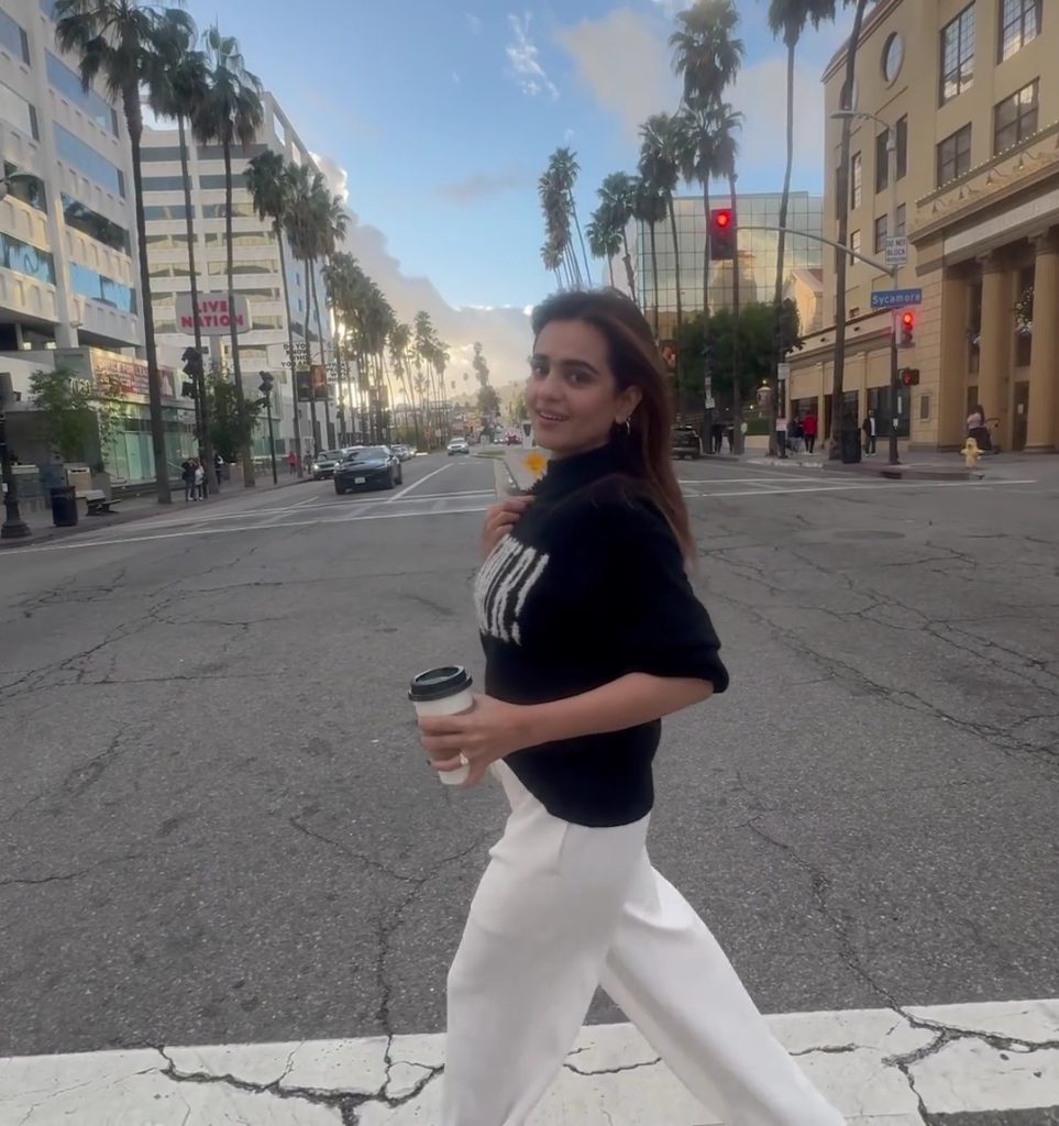 Sumbul Iqbal Takes A Trip To Hollywood Walk Of Fame In California