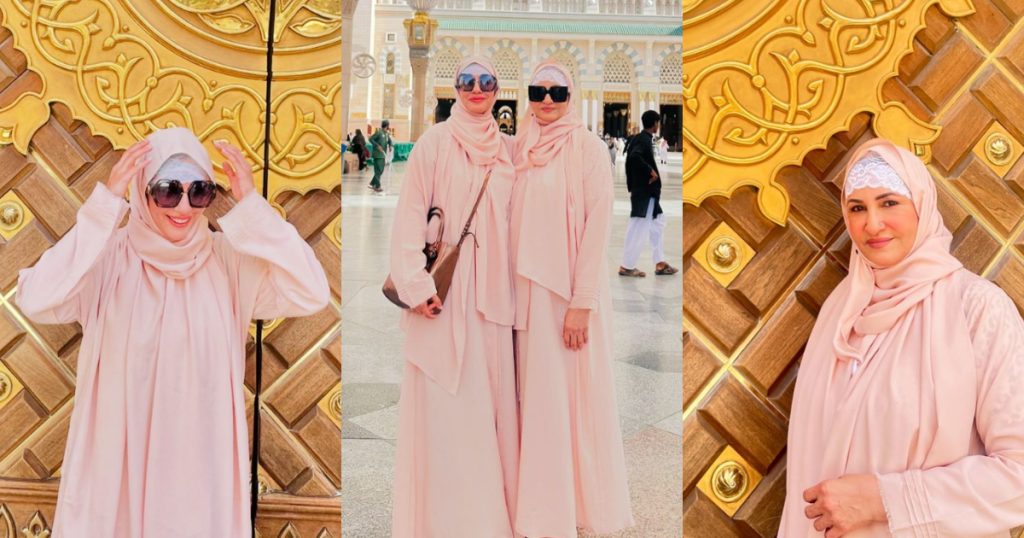 Saba Faisal & Sadia Faisal Beautiful Clicks From Madinah Munawarrah
