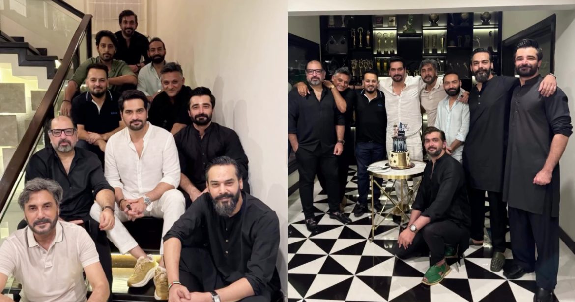 Humayun Saeed Celebrates His Birthday With Friends