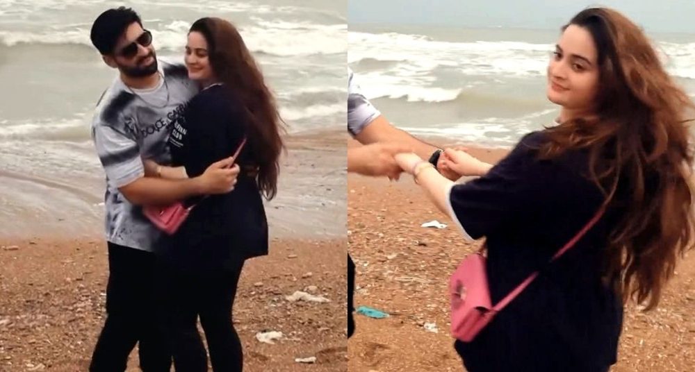 aiman-khan-&-muneeb-butt’s-dance-video-from-beach