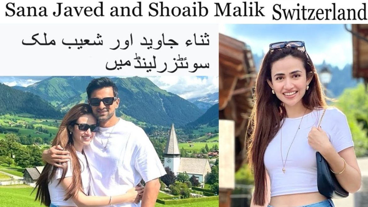 Sana Javed and Shoaib Malik Enjoying Vacation in Gstaad, Switzerland