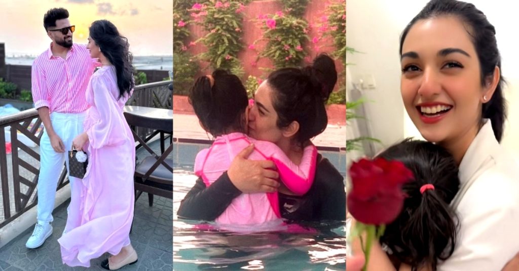 Sarah Khan & Falak Shabir’s Cute Family Pictures & Instagram Reel