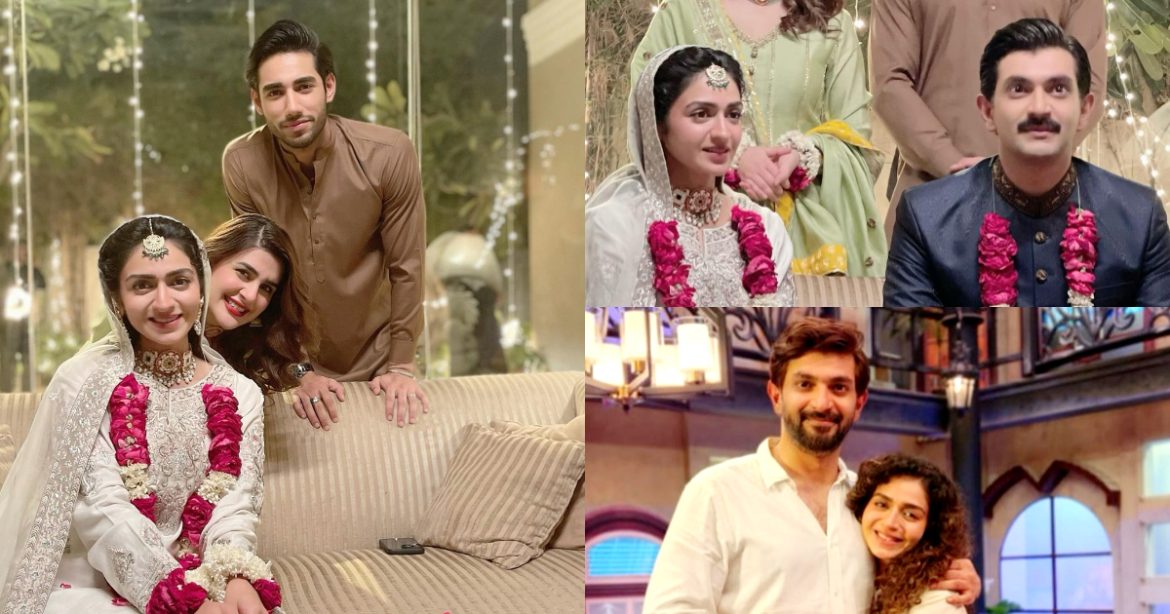 Sumbul & Kumail’s Nikkah BTS Pictures From Noor Jahan