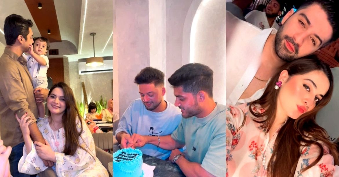 Beautiful Moments from Aiman Khan & Minal Khan Brothers’ Birthday Dinner