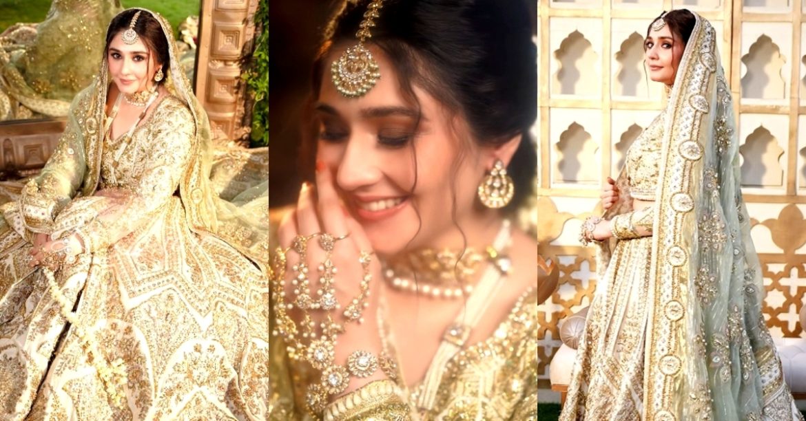 Durefishan Saleem Radiates Elegance in Stunning Bridal Video Shoot