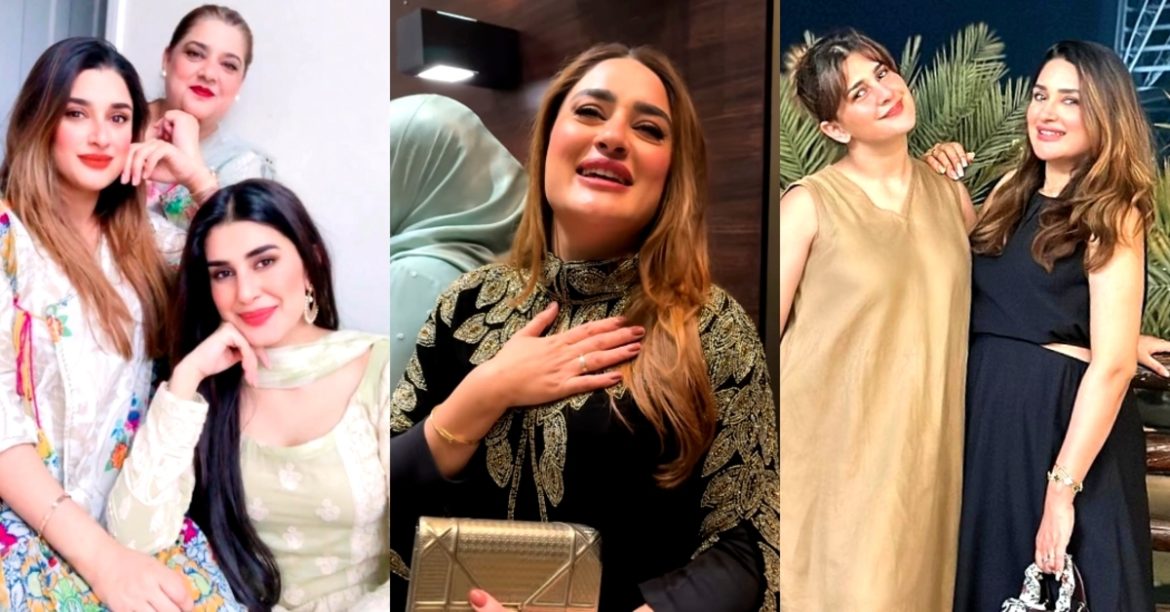 Kubra Khan’s Beautiful Pictures with Her Elder Sister