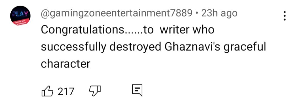 Jaan Nisar Episode 53 - Public Blames Writer For Destroying Ghaznavi's Character