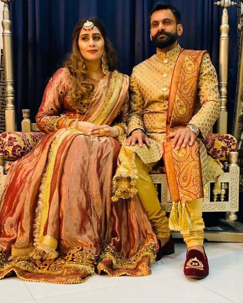 Cricketer Muhammad Hafeez Family Pictures from a Recent Wedding