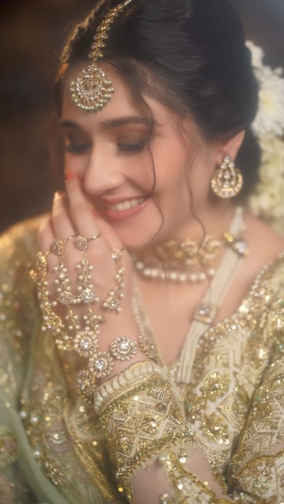 Durefishan Saleem Radiates Elegance in Stunning Bridal Video Shoot