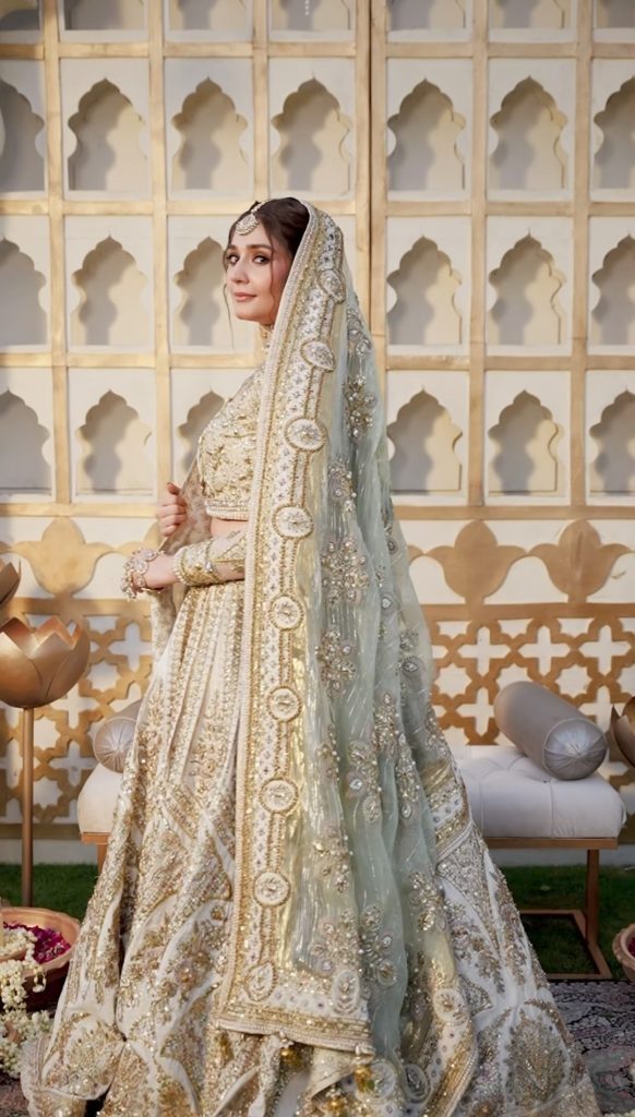 Durefishan Saleem Radiates Elegance in Stunning Bridal Video Shoot