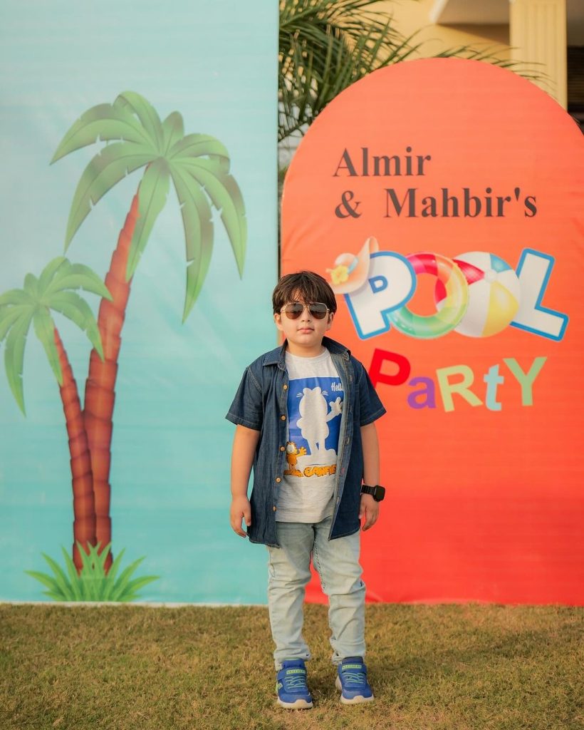 Fatima Effendi Shares Pictures from Almir & Mahbir's Pool Party