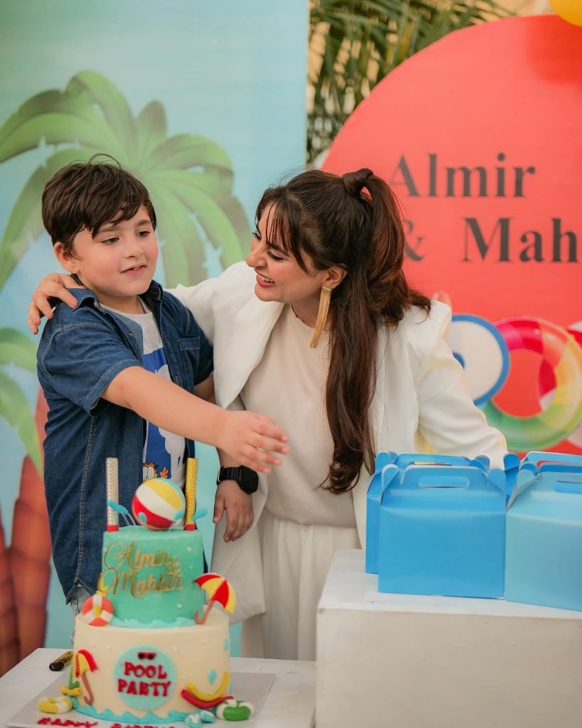 Fatima Effendi Shares Pictures from Almir & Mahbir's Pool Party