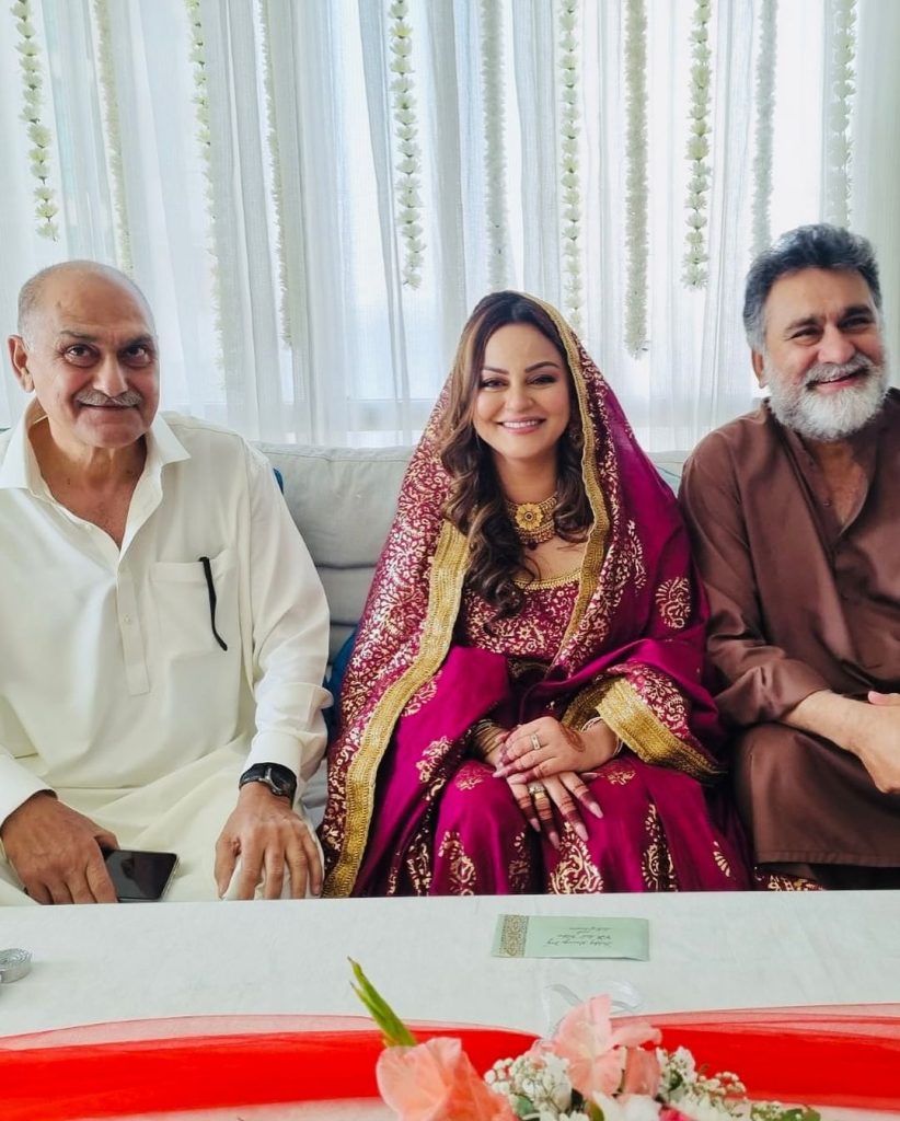 Juvaria Abbasi Shares Pictures from Nikah Day