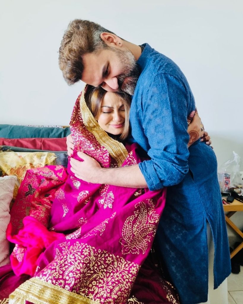 Juvaria Abbasi Shares Pictures from Nikah Day