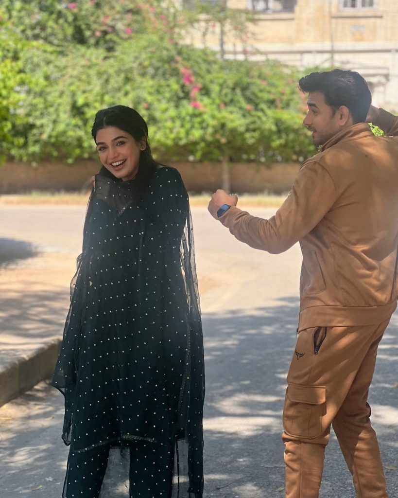 Drama Serial Kaffara BTS Pictures