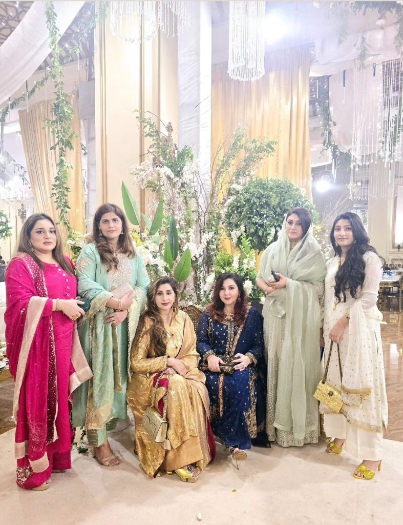 Cricketer Muhammad Hafeez Family Pictures from a Recent Wedding