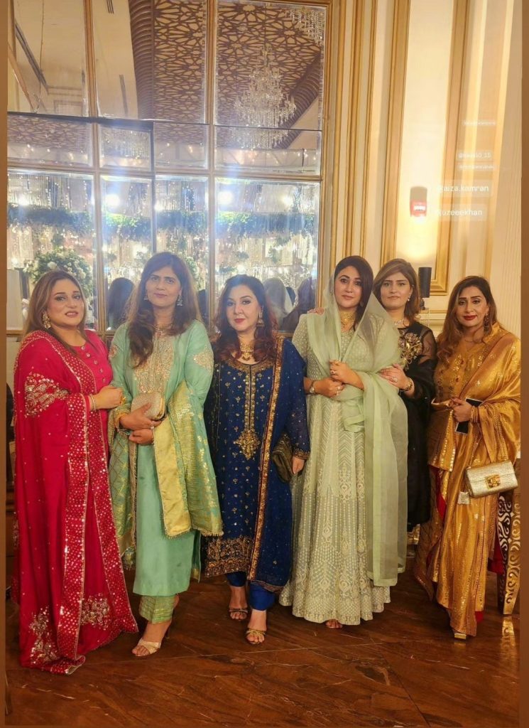 Cricketer Muhammad Hafeez Family Pictures from a Recent Wedding