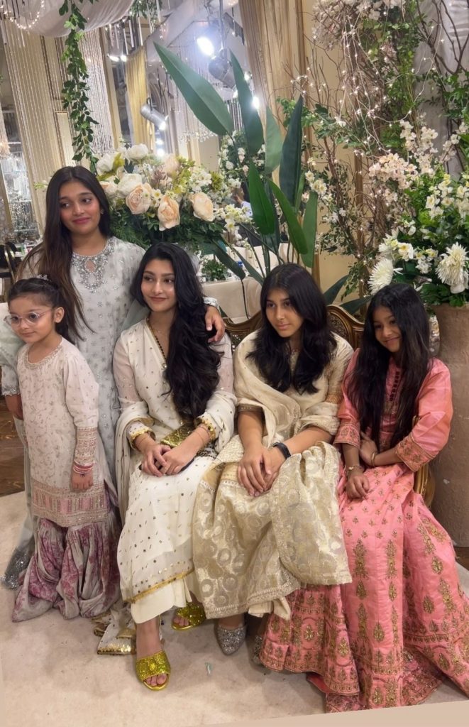 Cricketer Muhammad Hafeez Family Pictures from a Recent Wedding