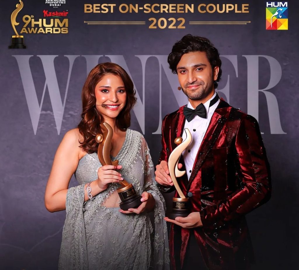 Ahad Raza Mir & Ramsha Khan's Best On-screen Pairing Award Sparks Debate