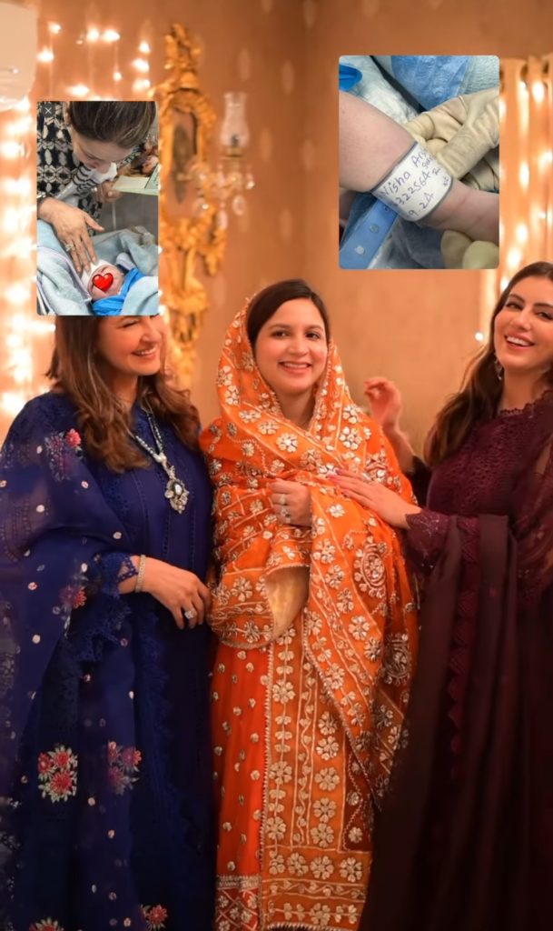 Saba Faisal Celebrates Arrival of Her Third Grandson with Heartfelt Moments