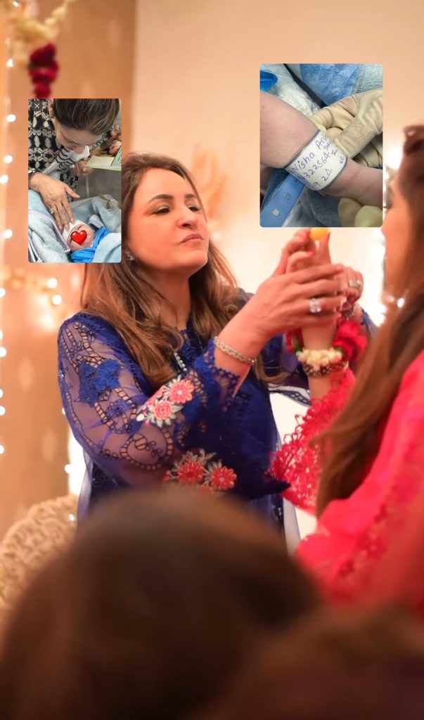 Saba Faisal Celebrates Arrival of Her Third Grandson with Heartfelt Moments